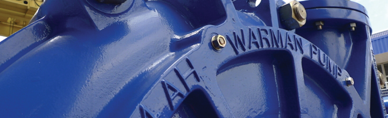 metso slurrypompen in bedrijf